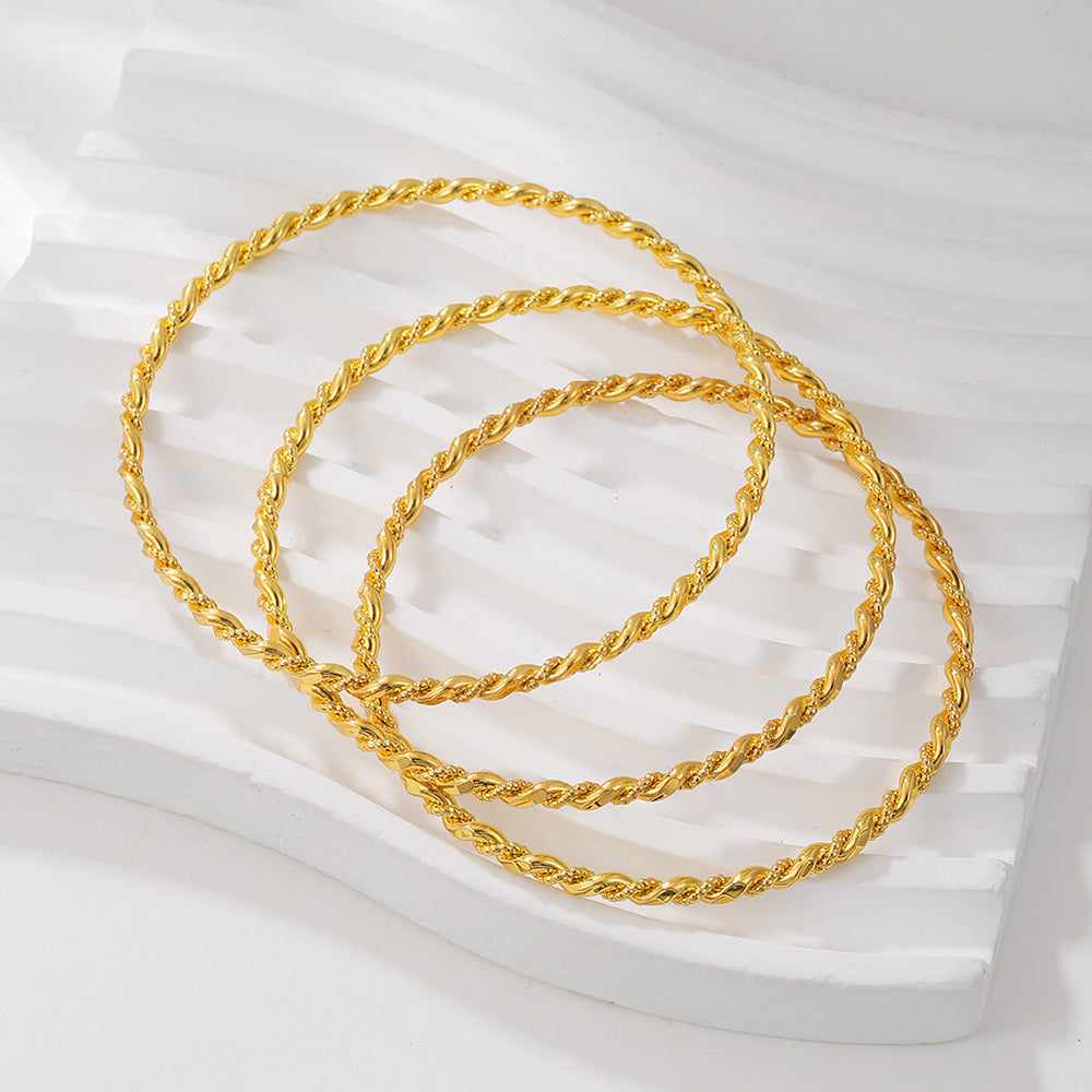 Twist Rope Bangle