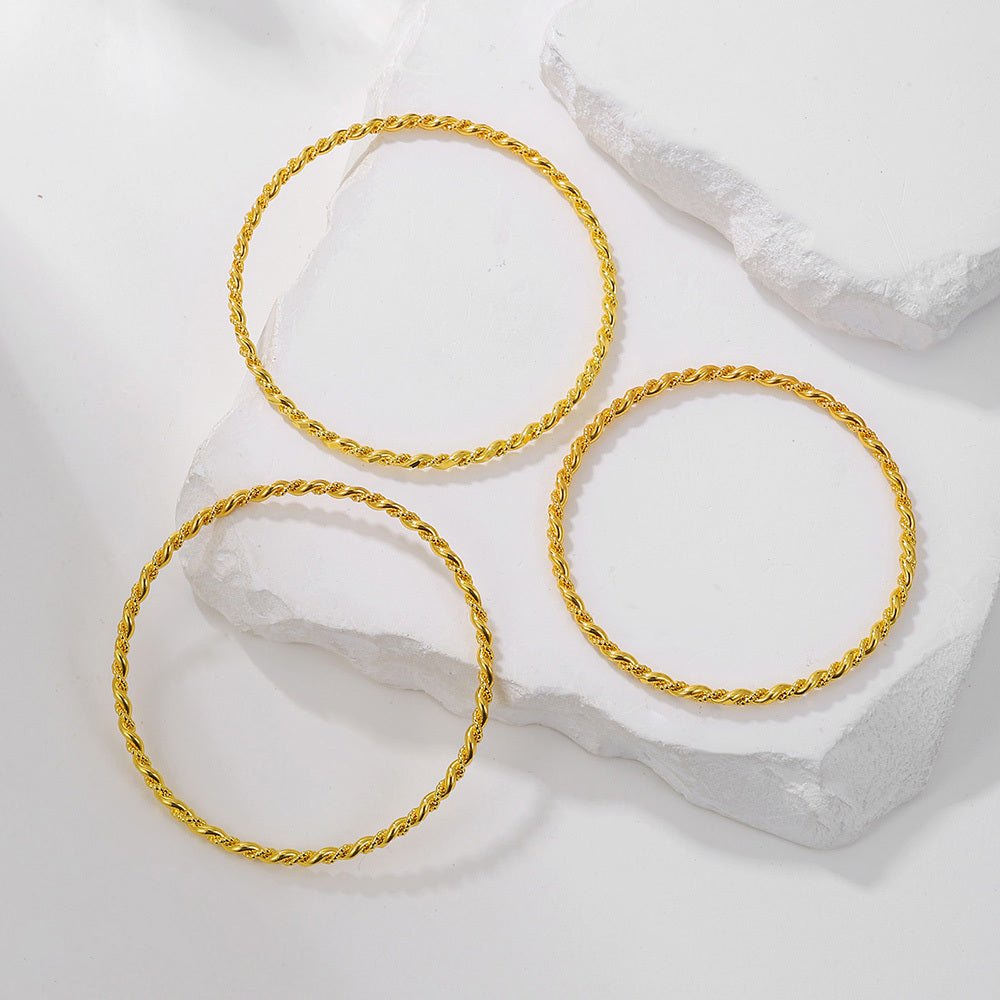 Twist Rope Bangle
