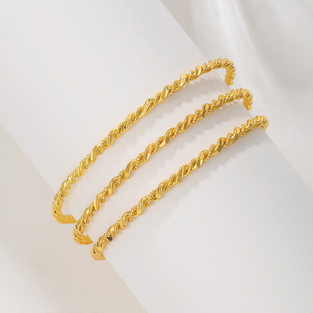 Twist Rope Bangle