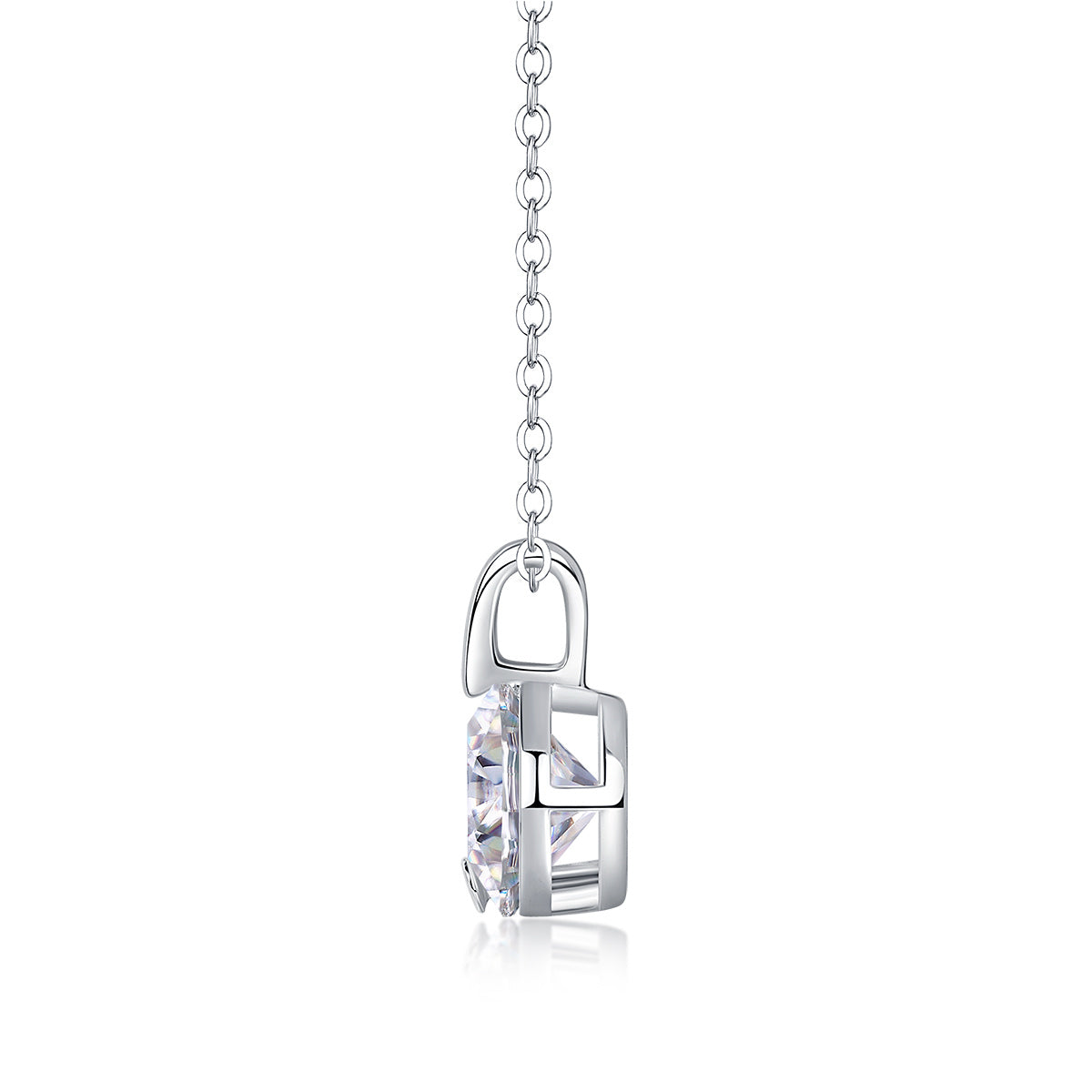 Diamond Sparkle V-Chain Necklace