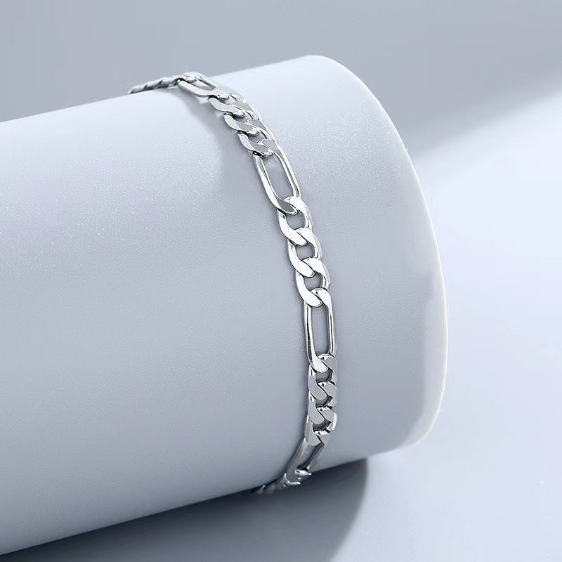 Silver Link Anklet