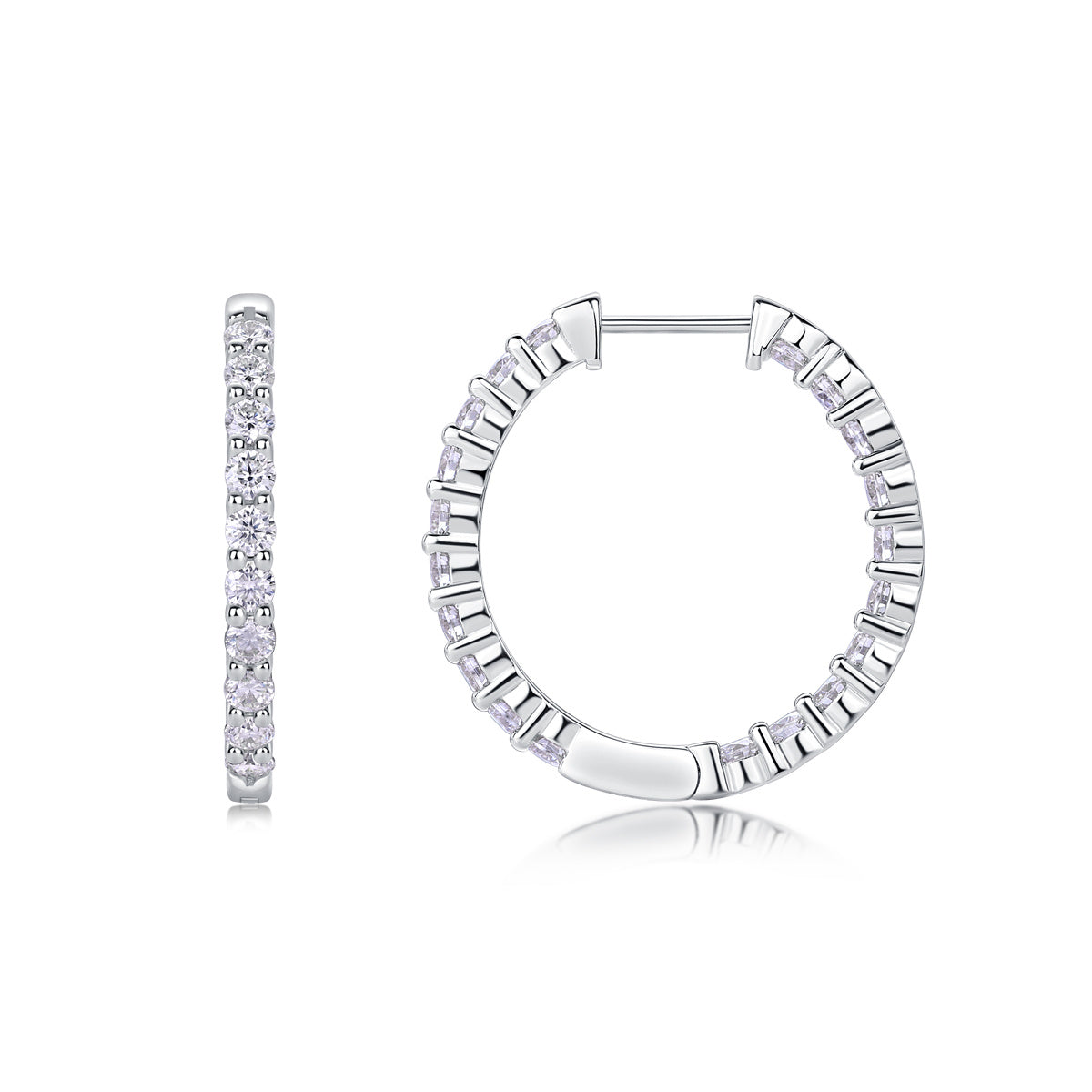 Merman Diamond Stud Earrings