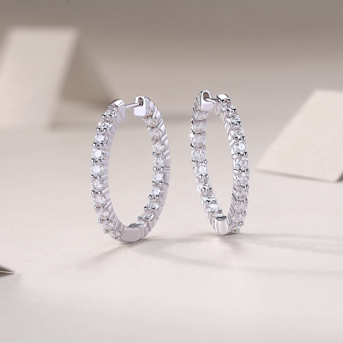 Merman Diamond Stud Earrings